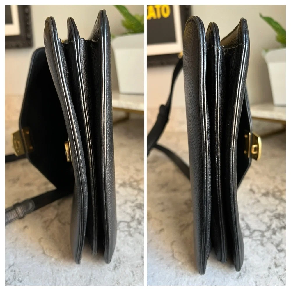 Vintage MCM Crossbody - Black Leather - Picture 8 of 16